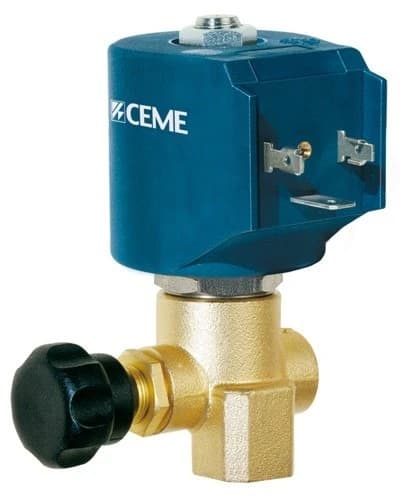 صمام البخار الكهربائي CEME 9934 1/4″ FF – 230 فولت 50-60 هرتز NC