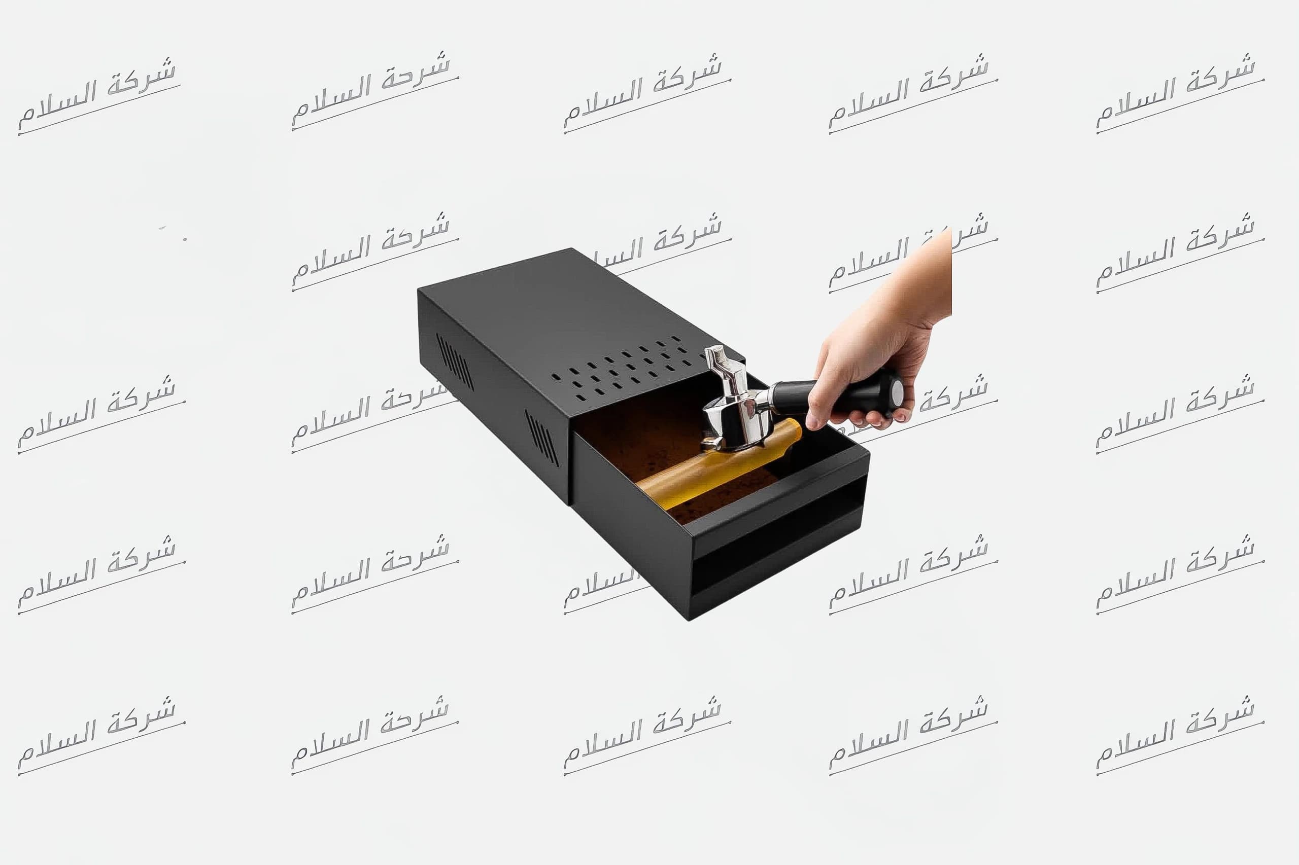 درج تفريغ بقايا القهوة