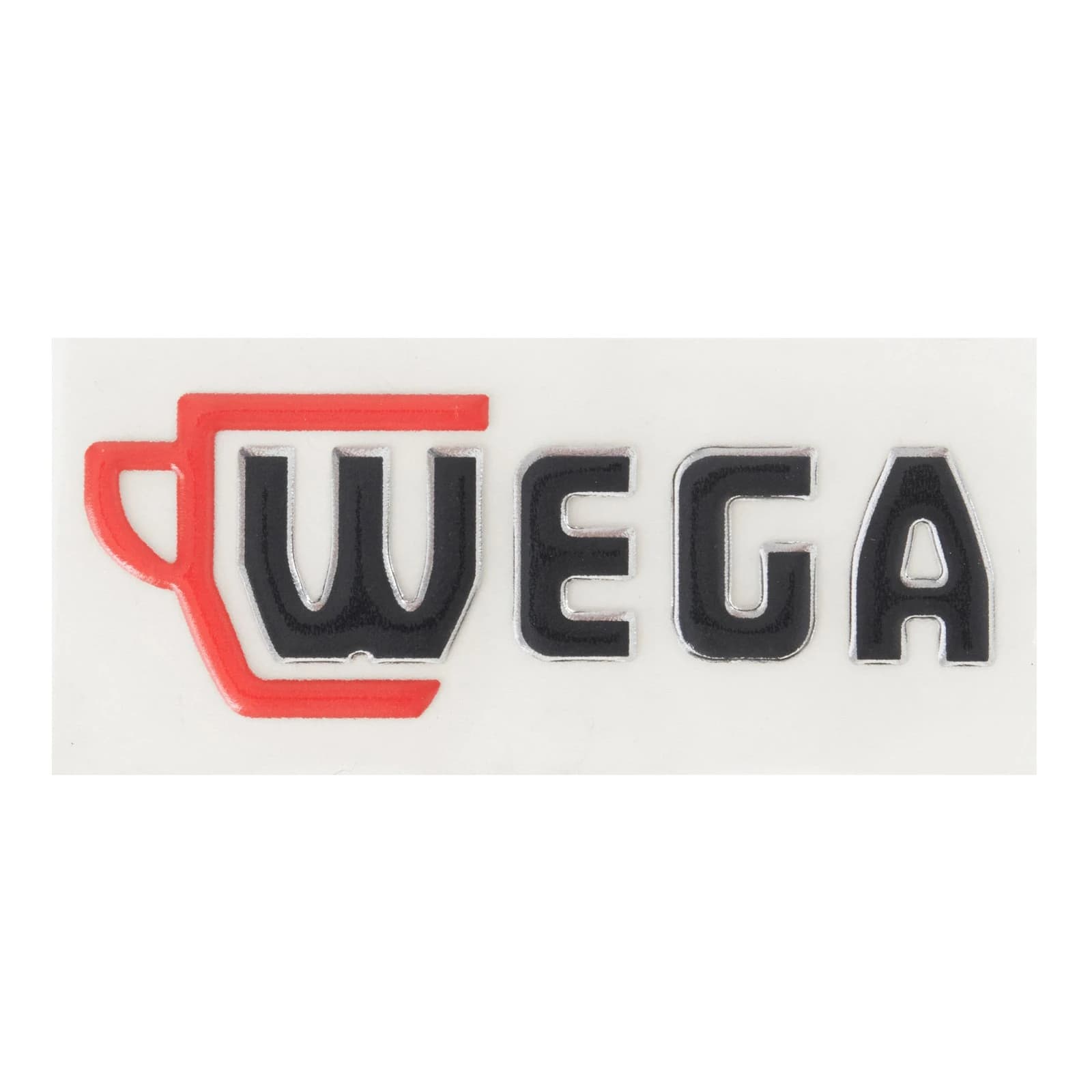 ملصق WEGA اللاصق من المطاط الأسود