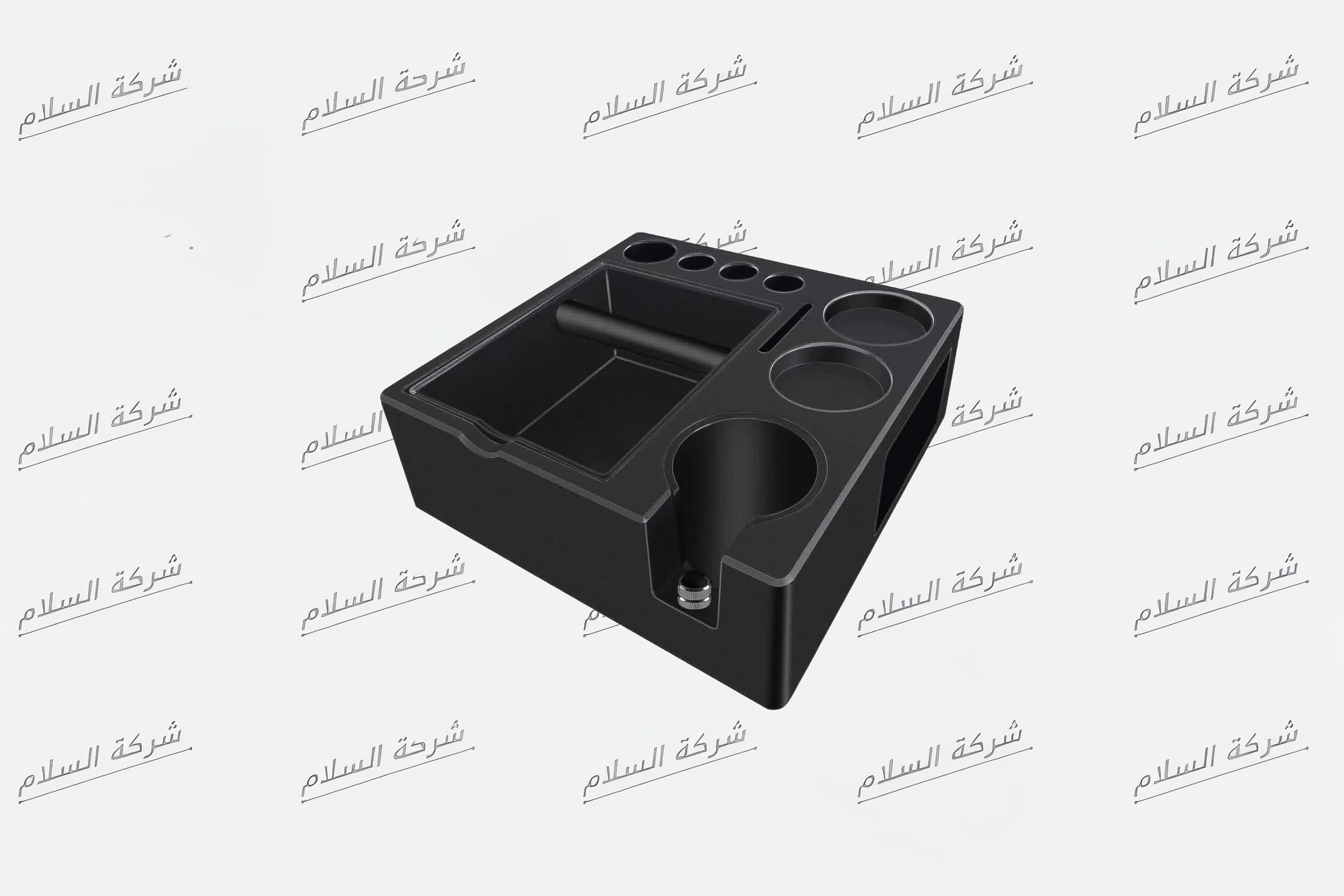 محطة تكبيس إسبريسو مع صندوق تفريغ