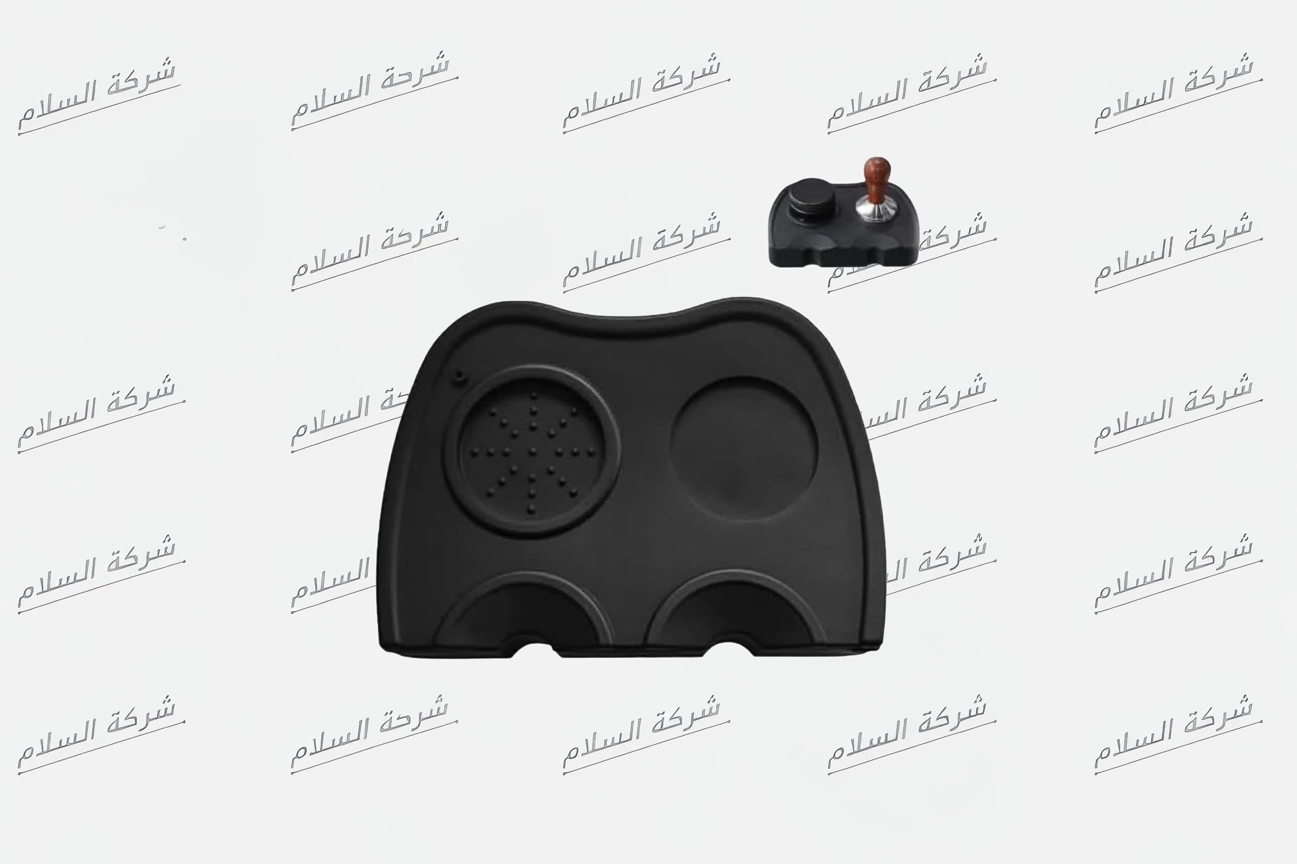 مفرش كبس إسبريسو سيليكون مزدوج