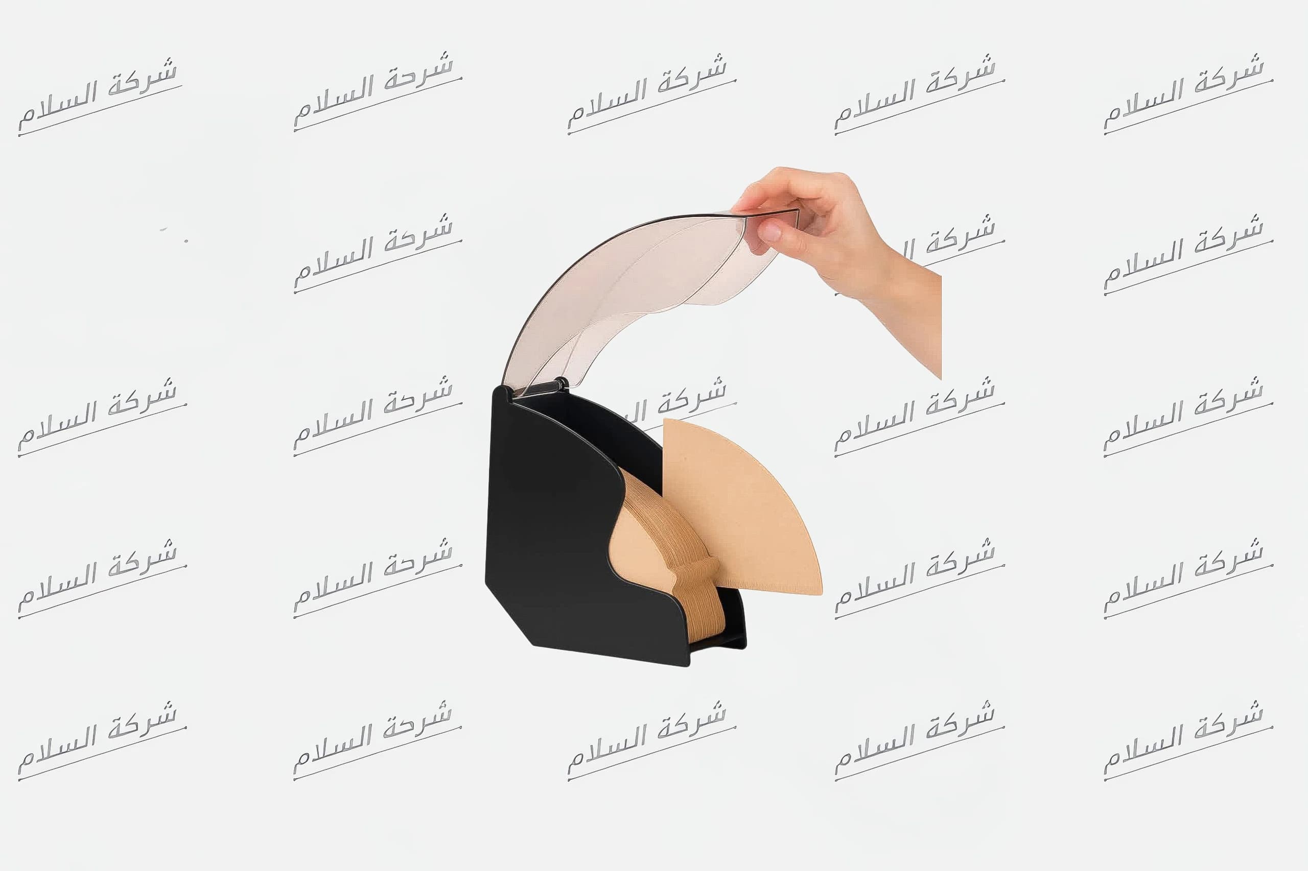 حافظة فلاتر قهوة ورقية