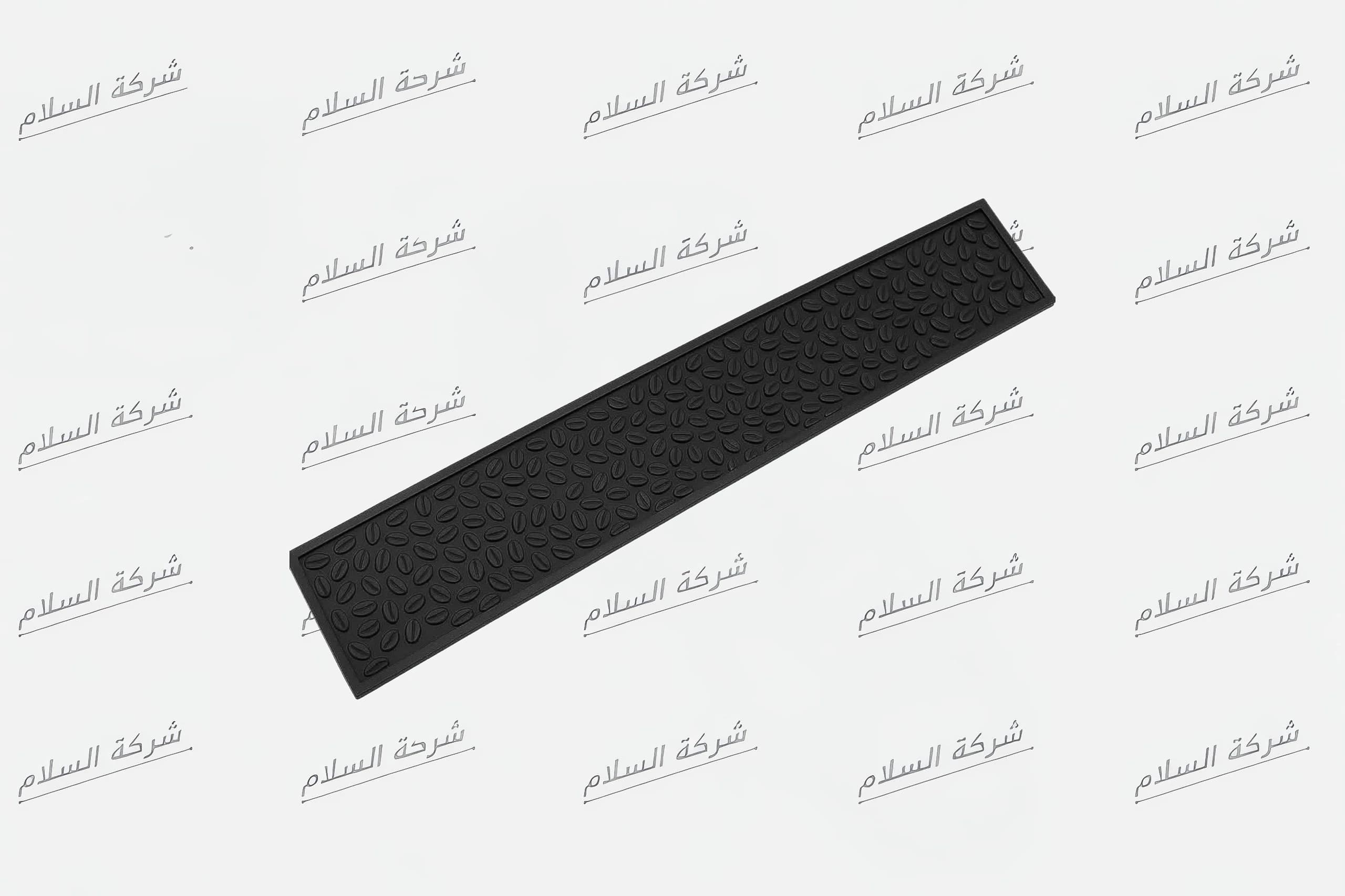 لباد بار مطاطي بنقشة حبوب القهوة